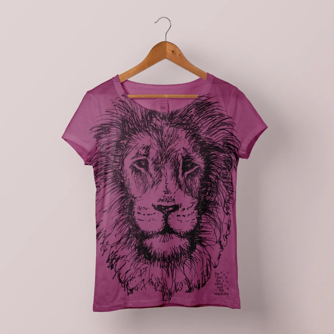 lion pink tshirt.jpg