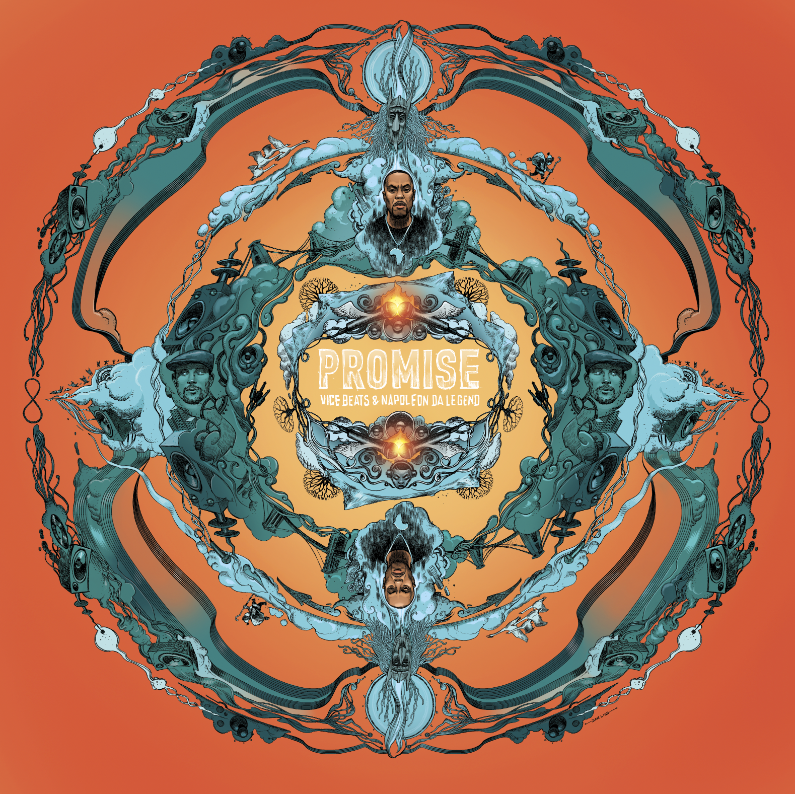 napoleon da legend vice beats, promise, hip-hop, boom bap, awon, nejma nefertiti