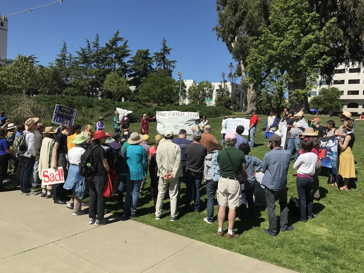 ICCNC Interfaith Team participated for Climate Action Day in Oakland