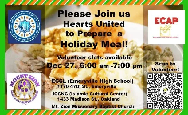 Annual Holiday Meal Event