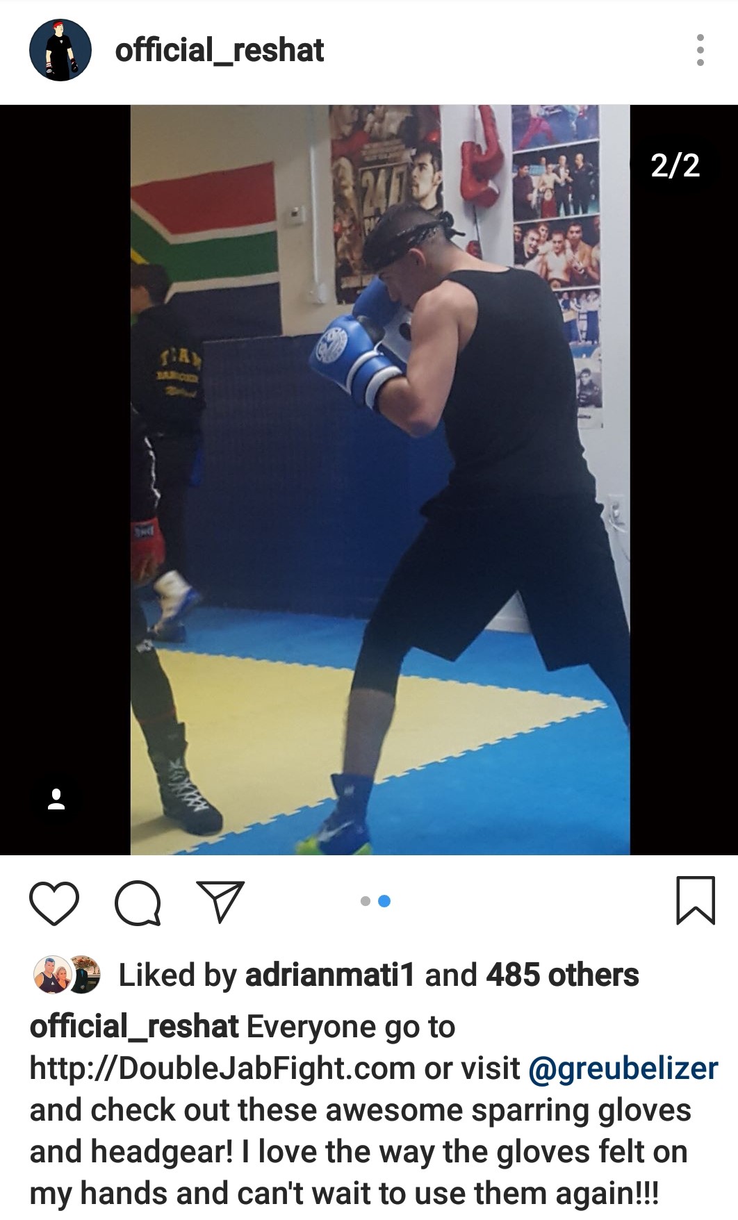 Reshat Mati Boxing Glove