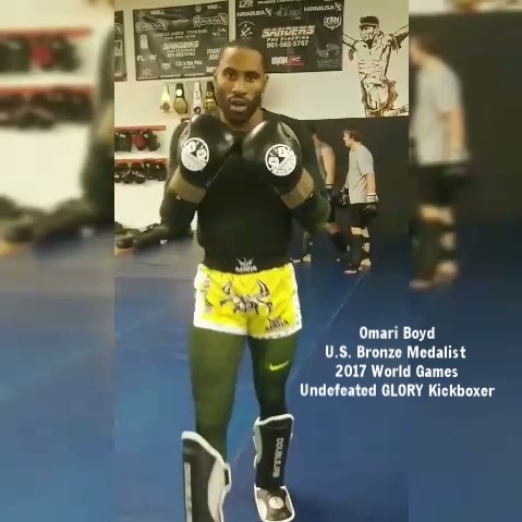 Omari Boyd Kickboxing Muay Thai 