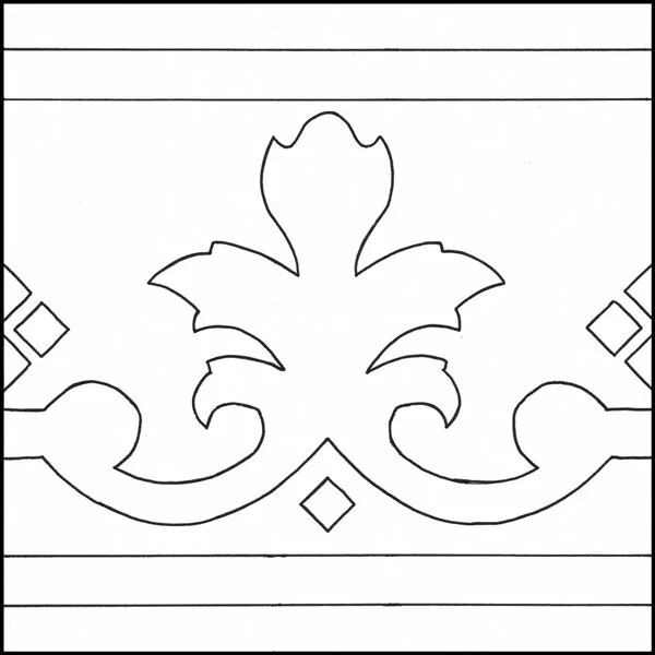 DESIGN: Zarina Border