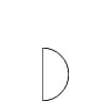 Semi Circle 24 x 12