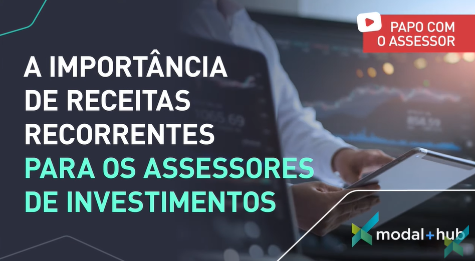A importância de receitas recorrentes para os assessores de investimentos