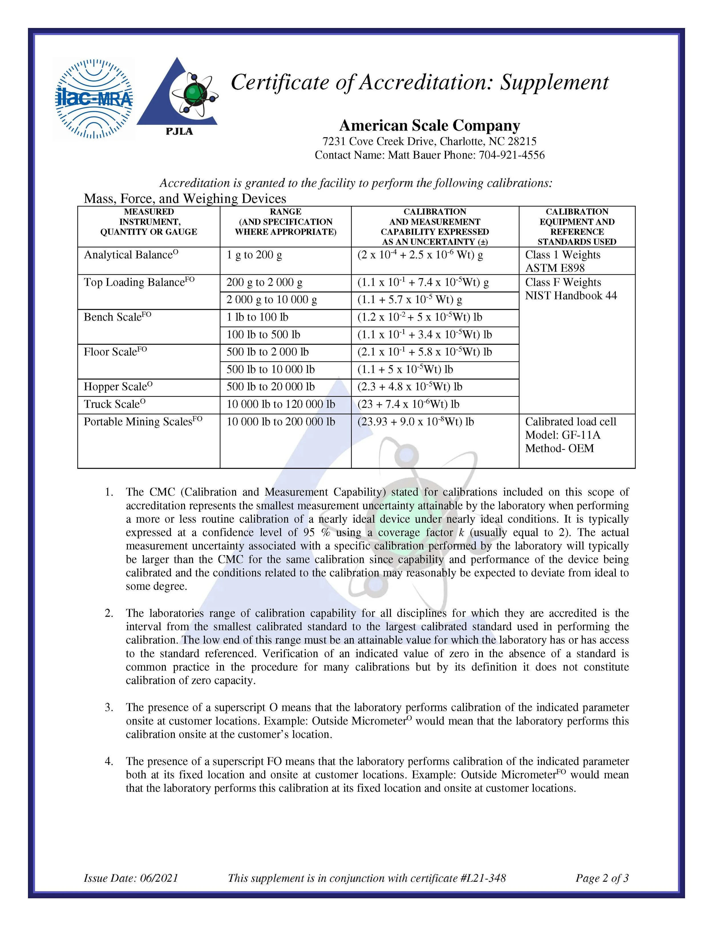 Licenses / Certifications — ASC