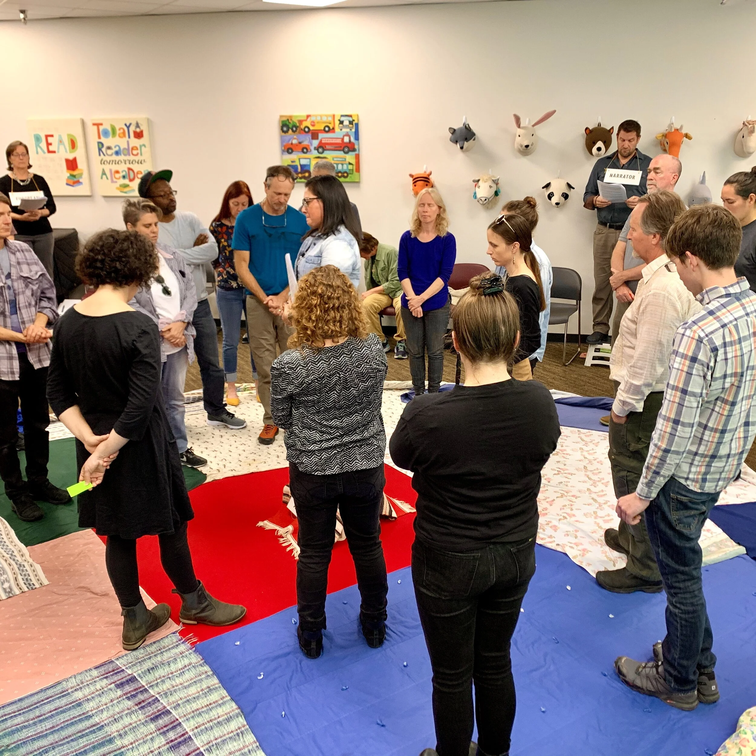 In November 2019 I organized and hosted a transformative community workshop at the Boulder Public Library called Roots of Injustice, Seeds of Change, created and facilitated by the Toward Right Relationship project.