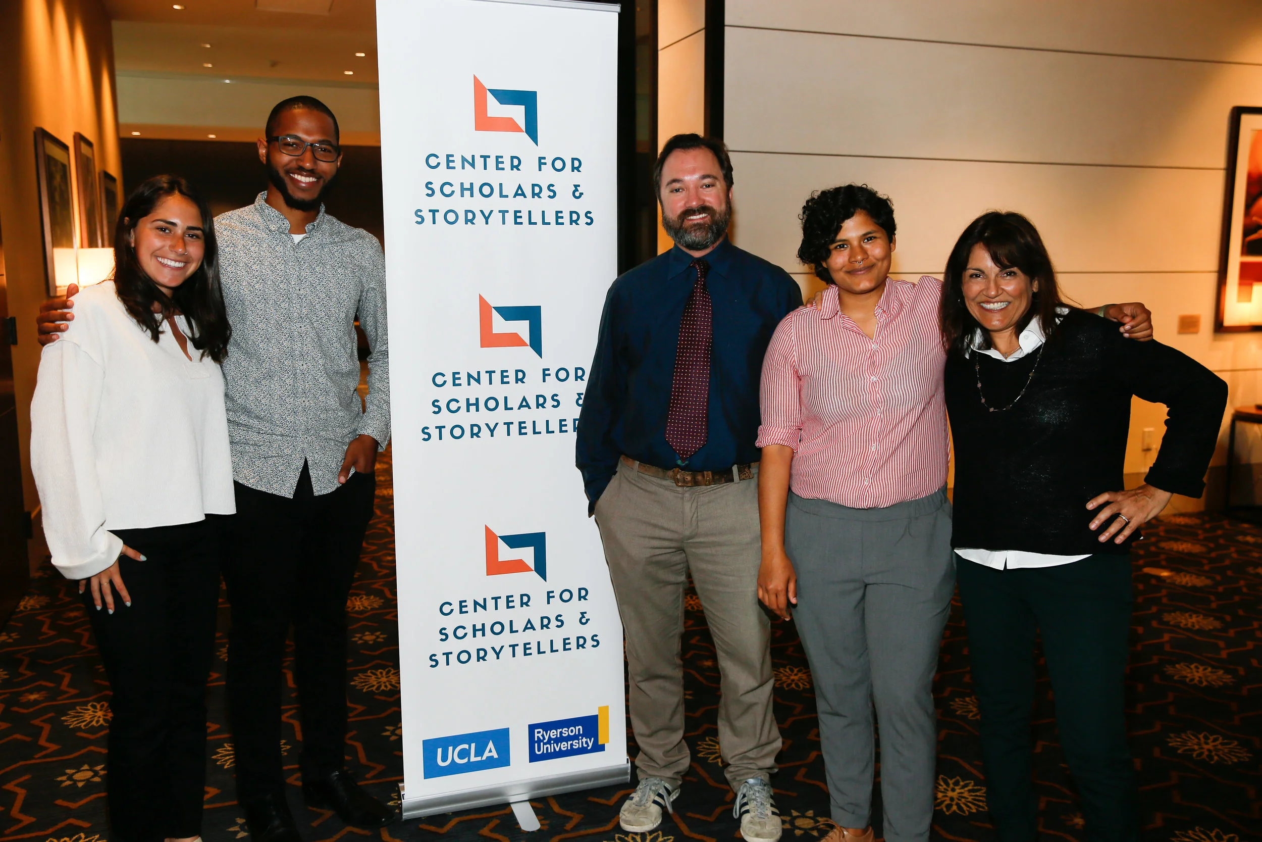 Psychology and TFT grad students with Dr. Yalda T. Uhls.