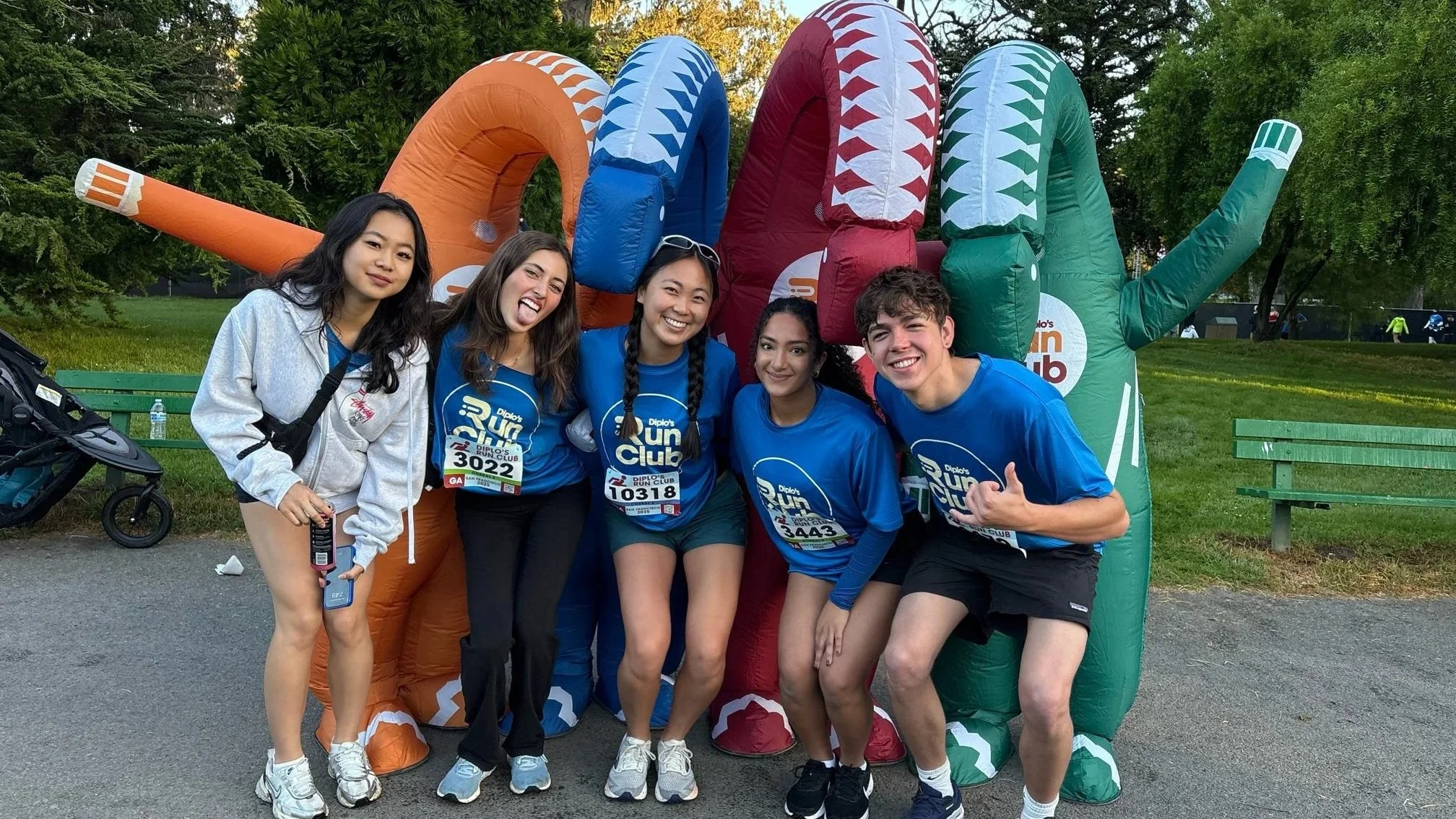 TBG at the DIPLO RUN CLUB!