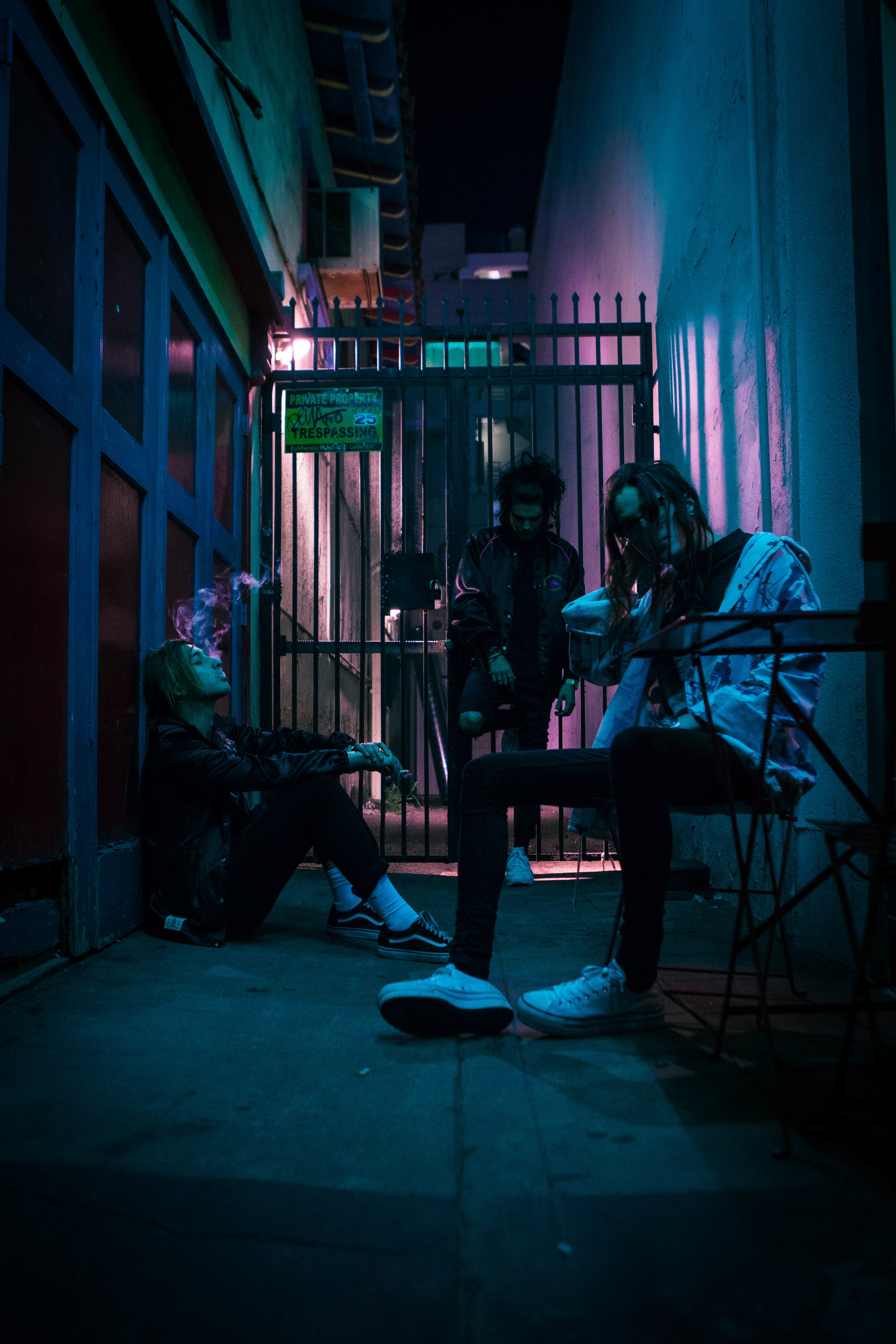  Chase Atlantic shot in Downtown Los Angeles 