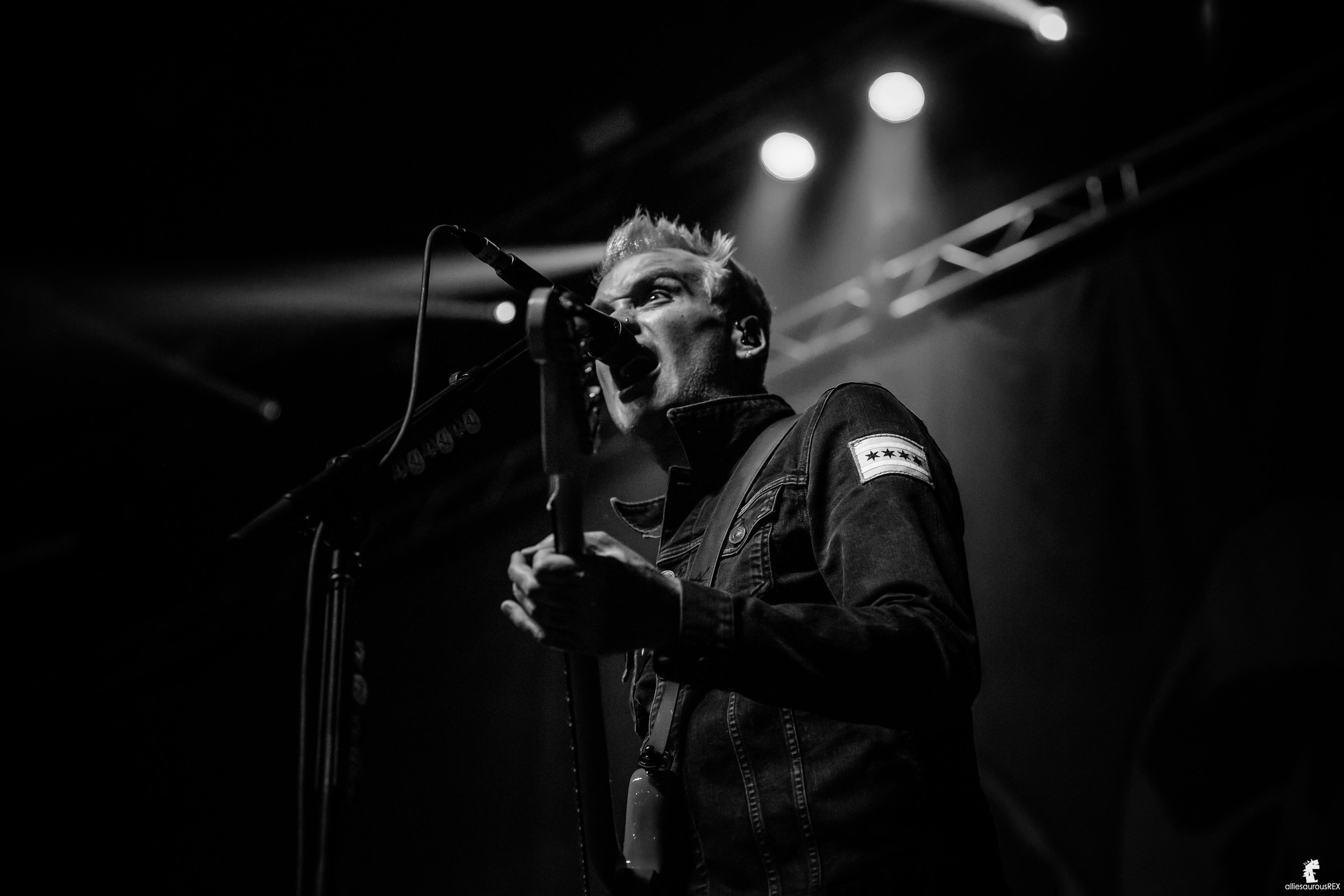  Matt Skiba of Blink 182 shot at Musink 2018 