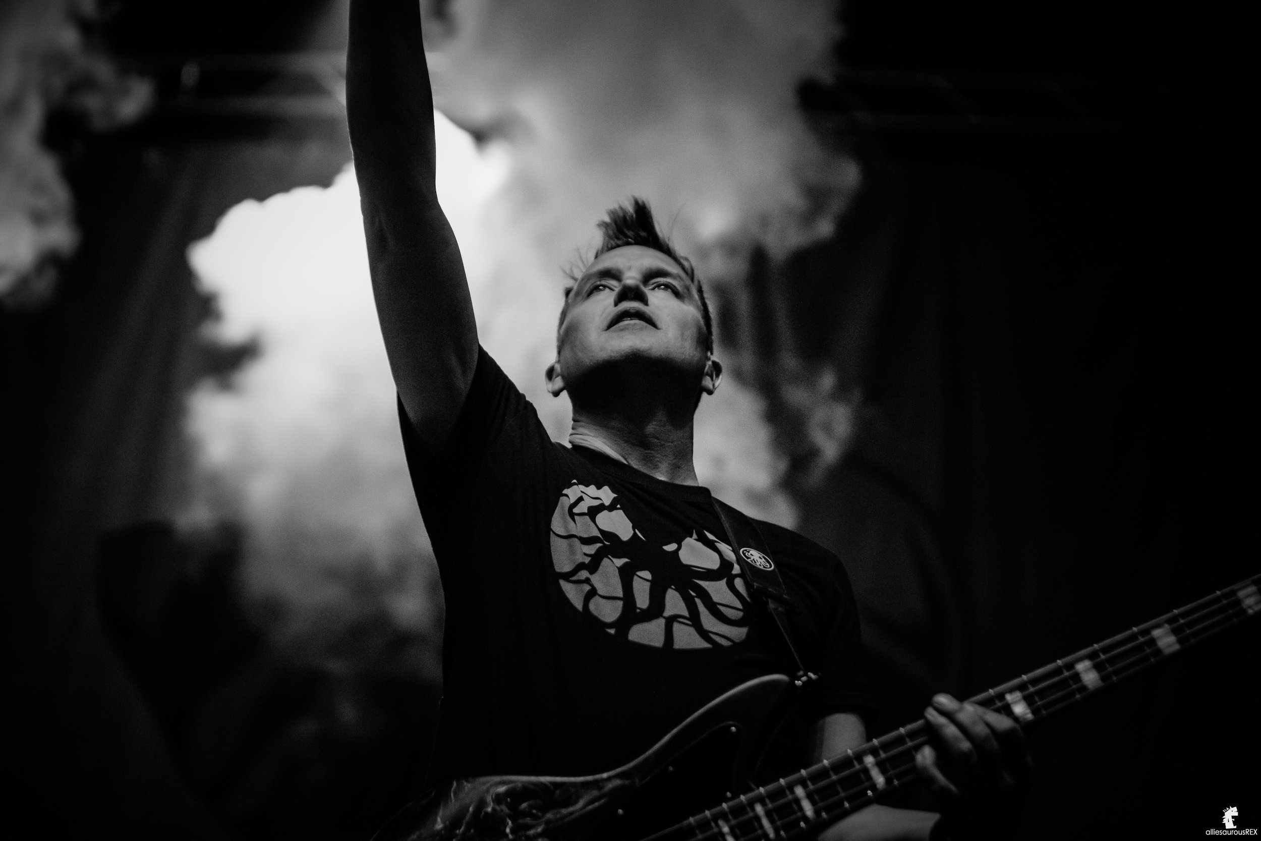  Mark Hoppus of Blink 182 shot at Musink 2018 