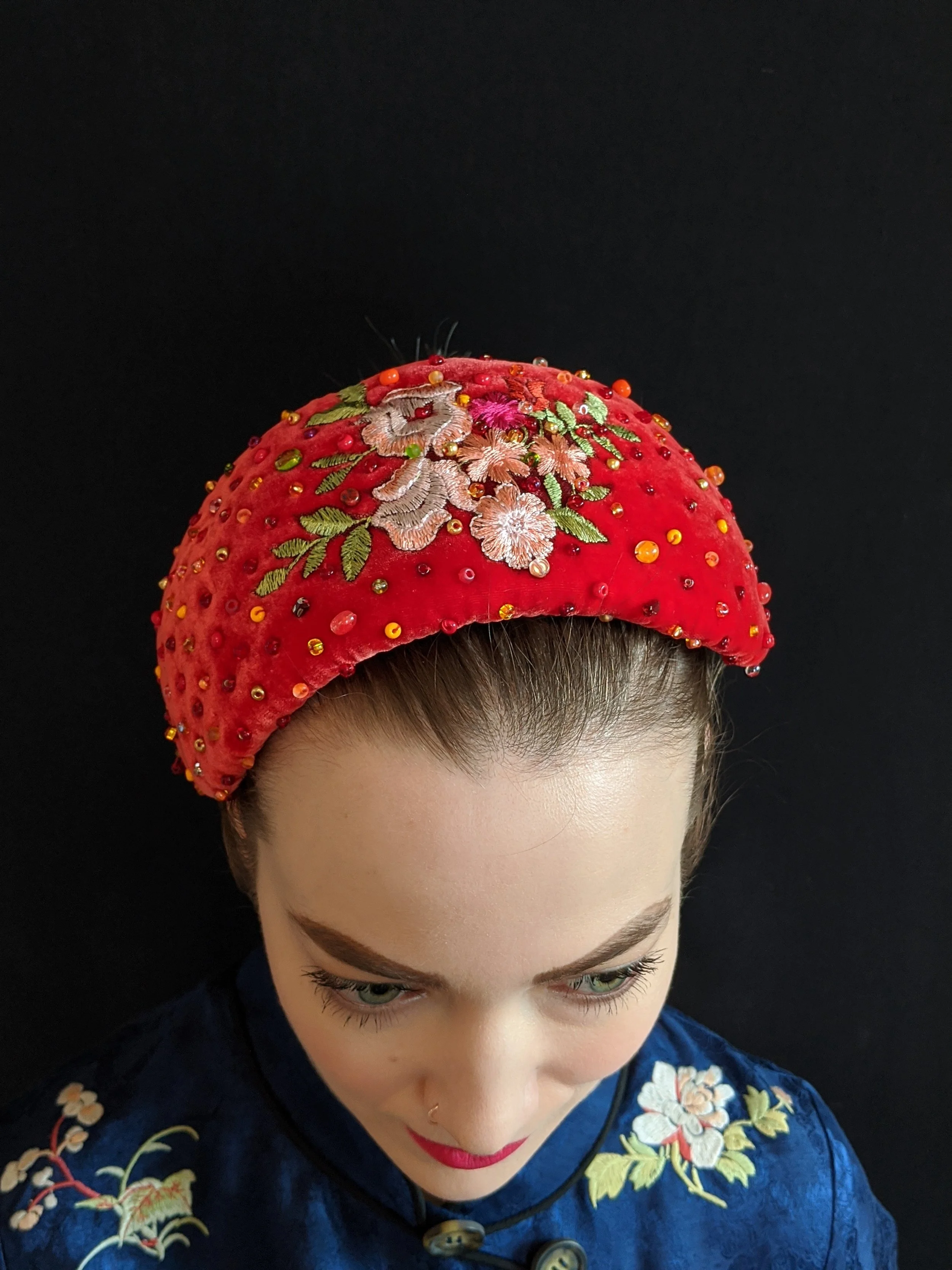 Bandeau &amp; Veil Hat Band