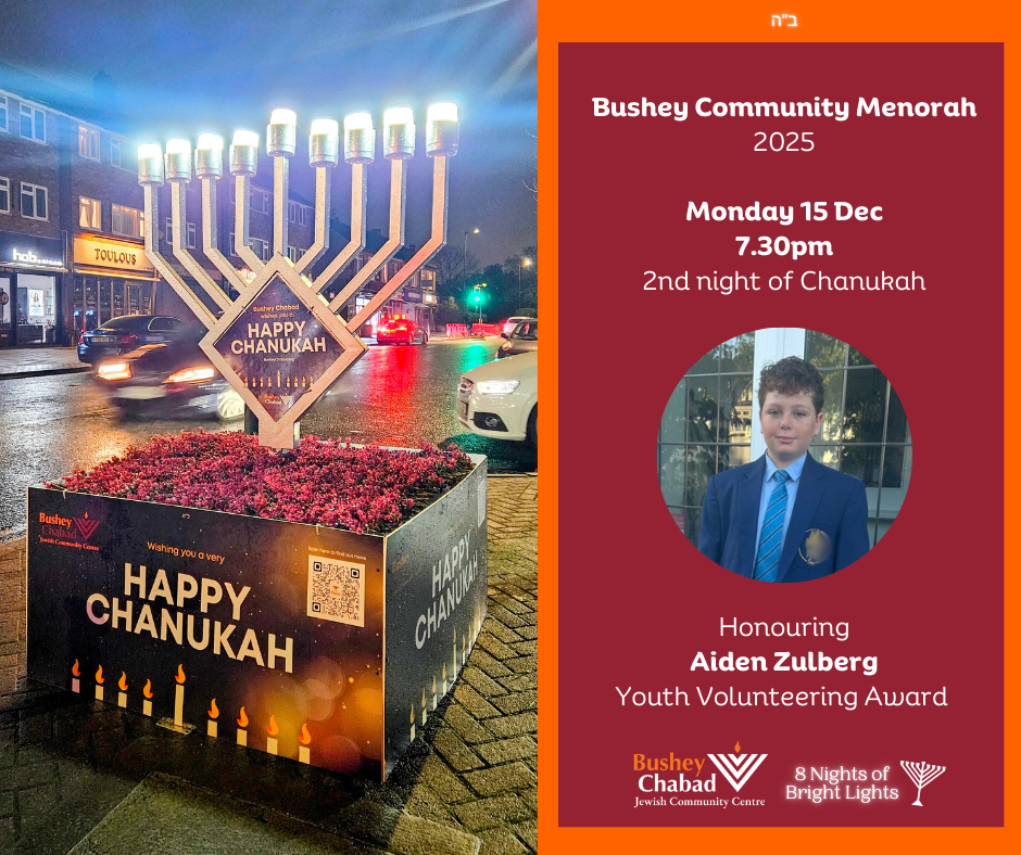 Daily Community Menorah Lighting