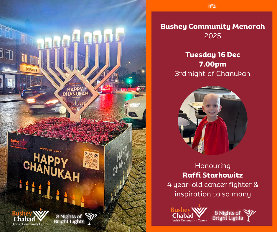 Daily Community Menorah Lighting