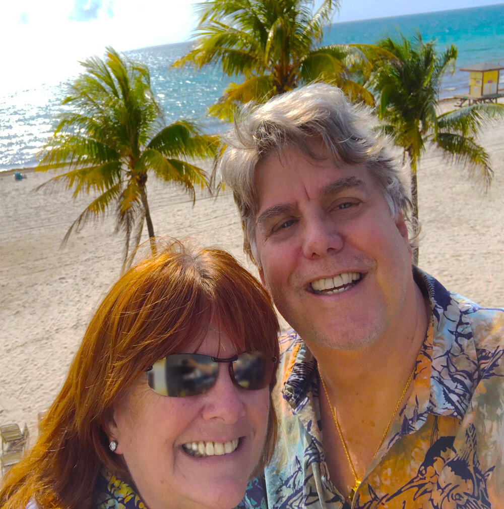 Rob and his wife, Robin, an indispensable part of planning and producing the Miami Rum Renaissance Festival every year.
