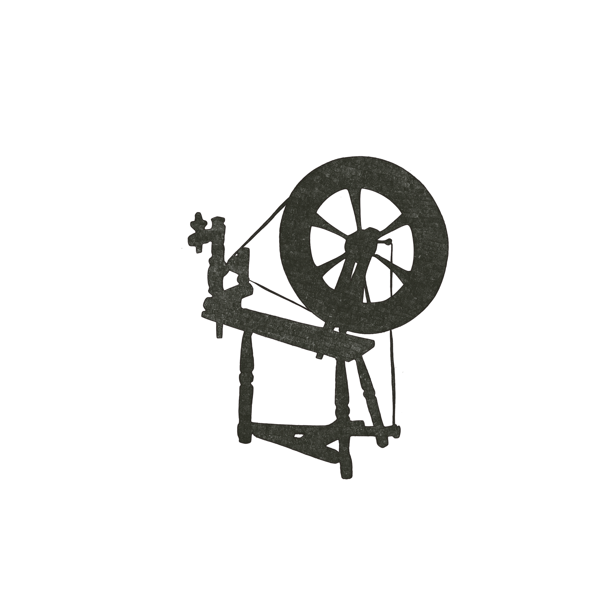 the spinning wheel