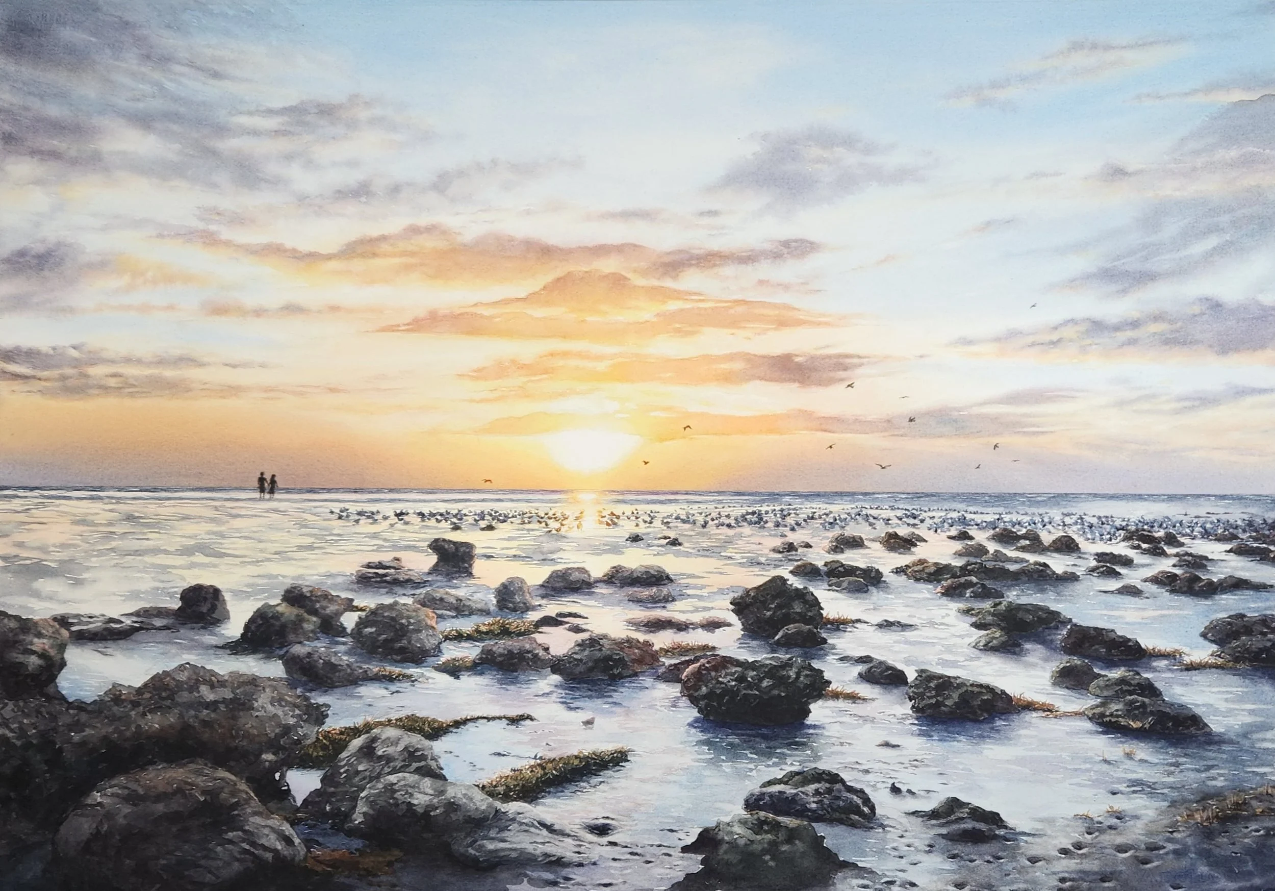  Pine Island Sunset at Weeki Wachee 