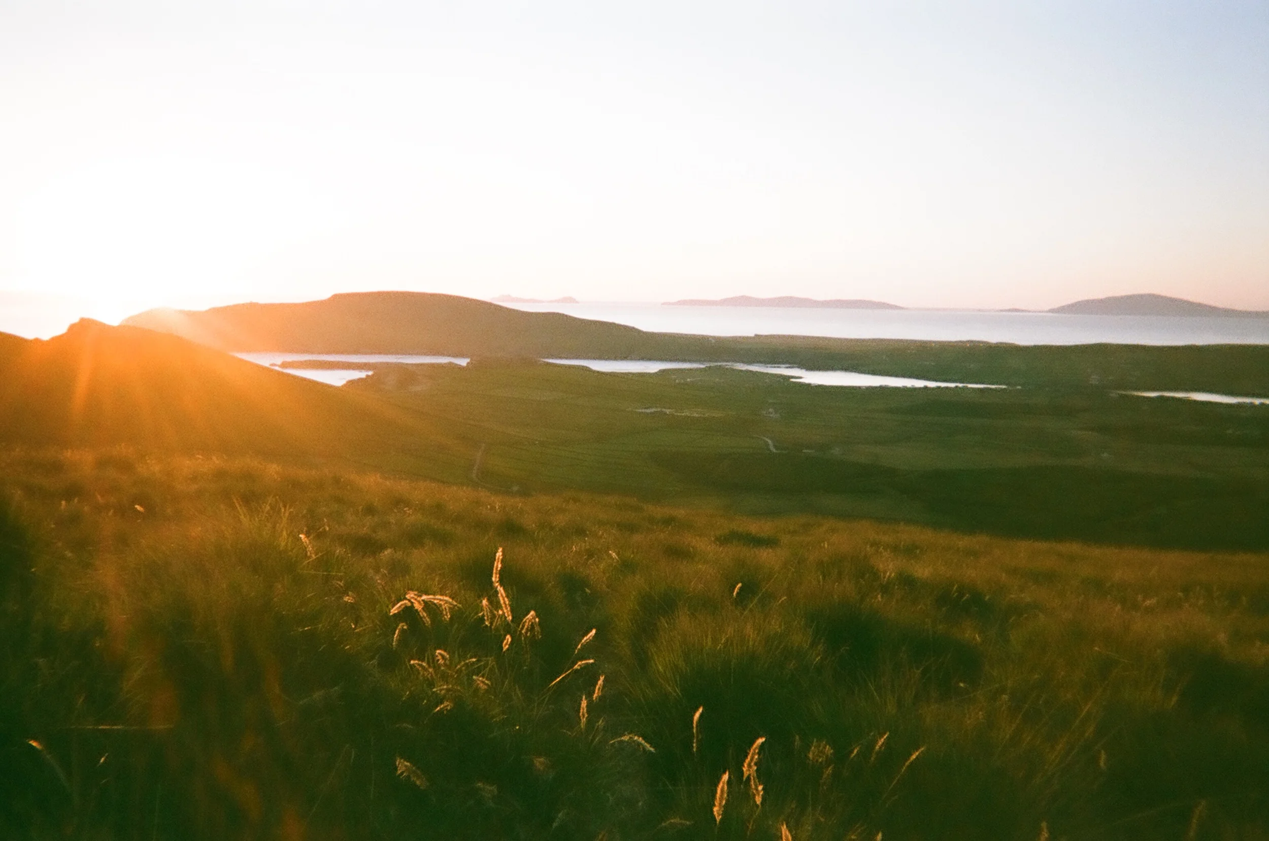  Our last real night in the van.. The sun set extra slow this night and we could see all the way to the ocean and the town below.  Felt like the world was ours.  
