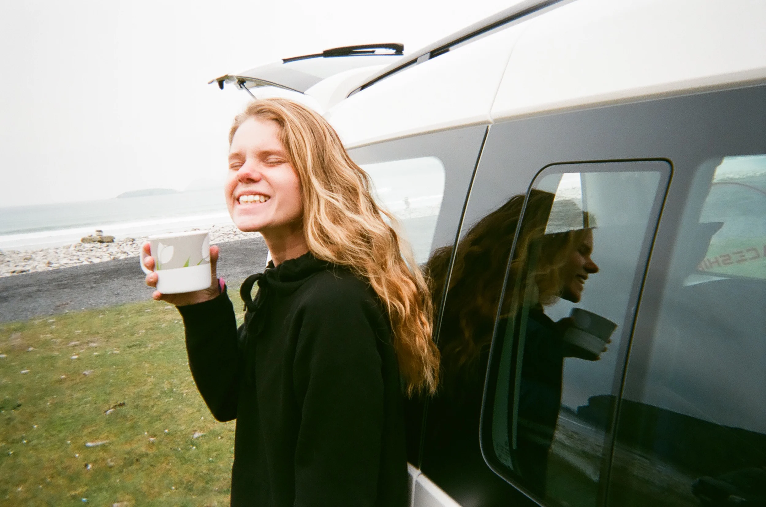  Instant coffee has never tasted so good..  the most beautiful spot to have breakfast  