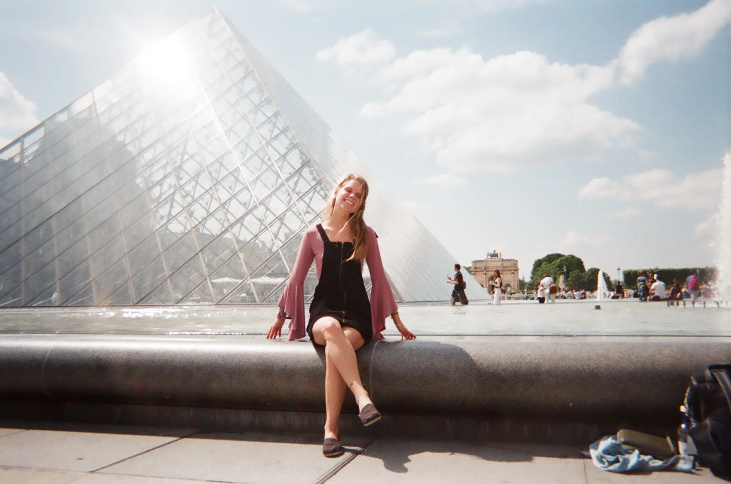  To see the Louvre with my own eyes was the ultimate check on my bucket list&nbsp; 