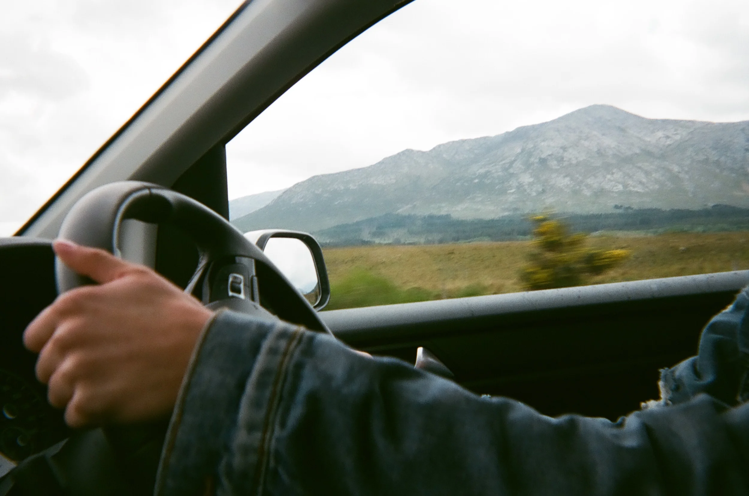  Long drives to the next destination.. trying to get used to the wrong side of the road&nbsp; 