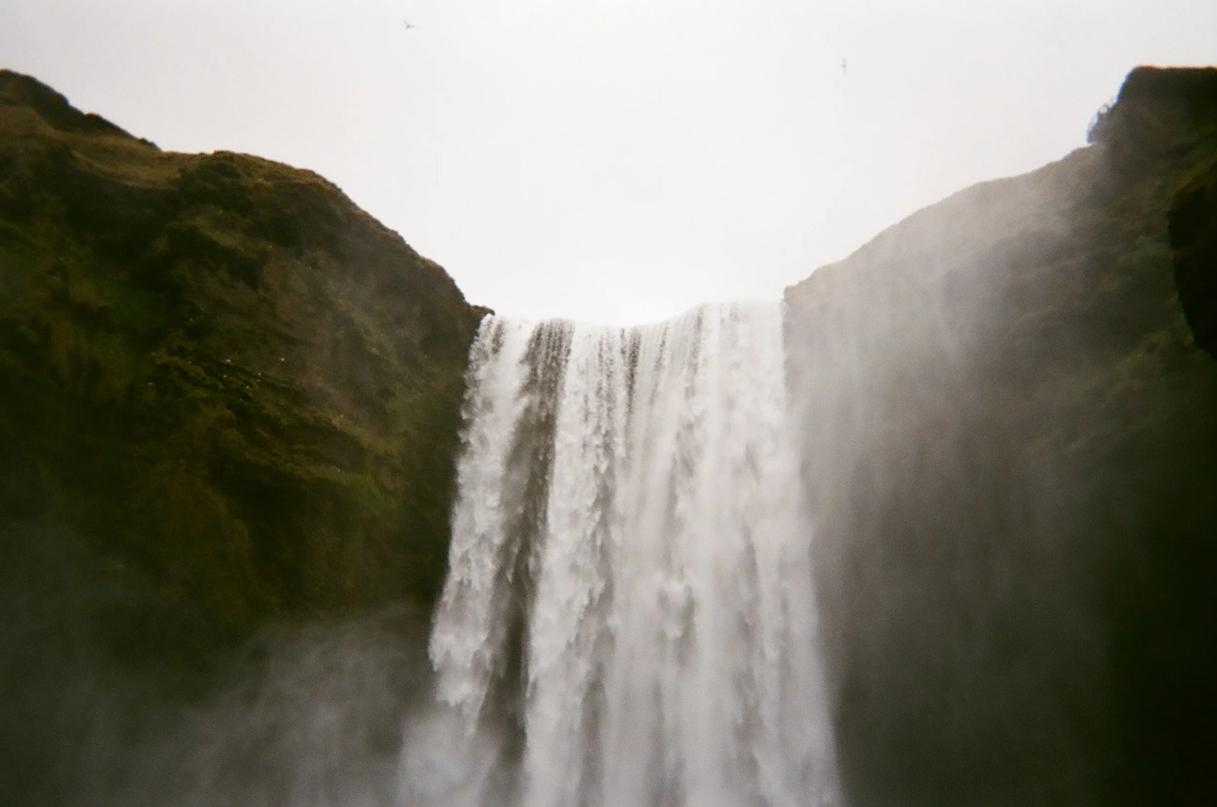  For as much as Skógafoss is talked about and how popular it is.. Somehow we ended up with 10 minutes to ourselves. Just us and the waterfall. It felt special.  But then again, all of Iceland does.   