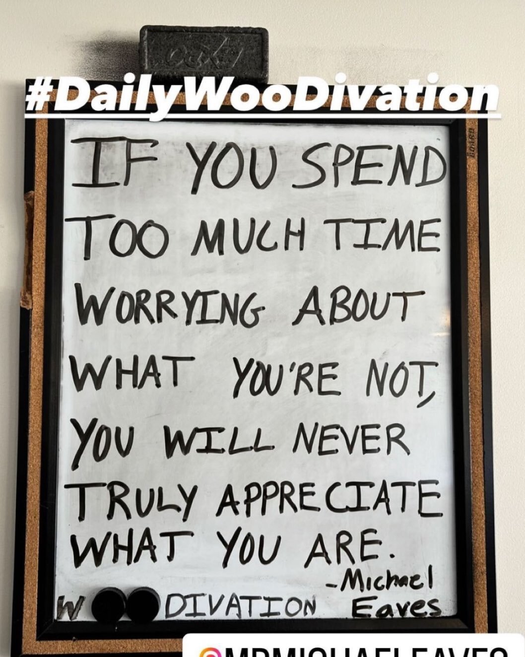 You know you&rsquo;ve made it if you make @woodbigsity&rsquo;s #DailyWooDivation!