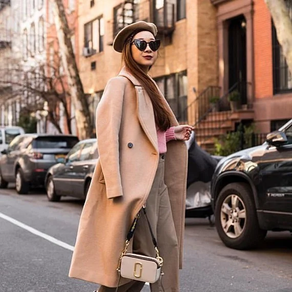 Our Z Best Dressed list maker @happilyeverstyle shows us how chic neutrals can look 😍 shop her closet now on @Trench 💕