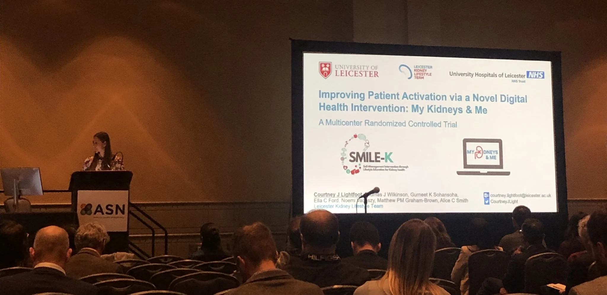 SMILE-K Results Presented at the American Society of Nephrology Kidney Week 2023