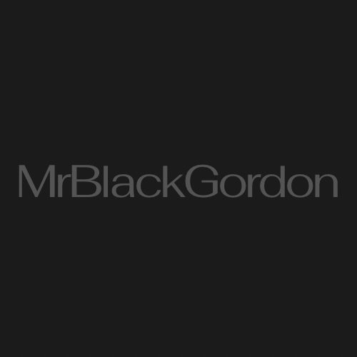 Black background with the text 'MrBlackGordon' in gray.