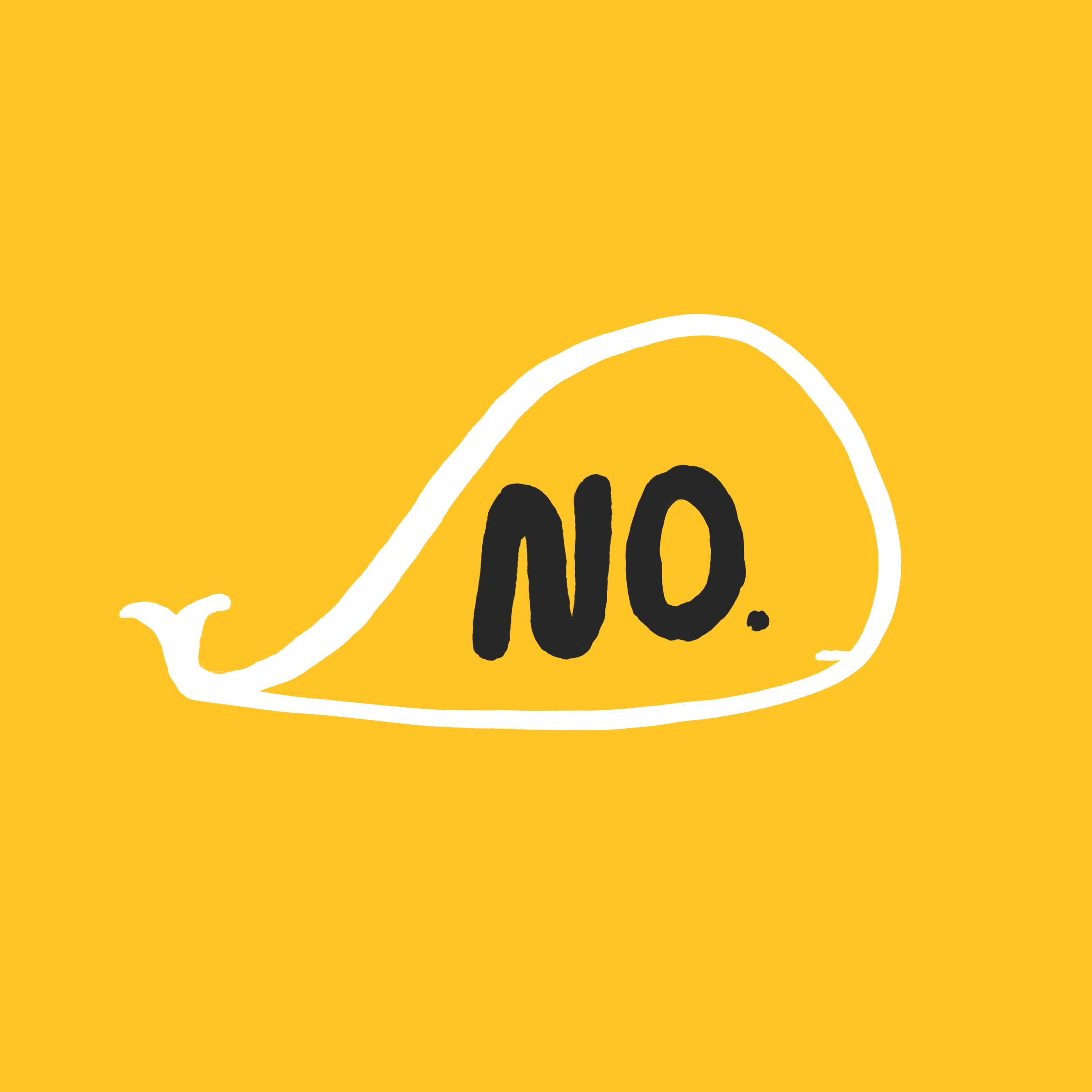 Meet my new buddy the No Whale.