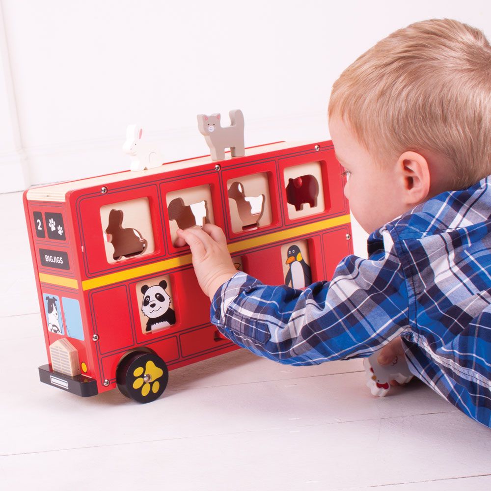 bigjigs red bus shape sorter lifestyle.jpg