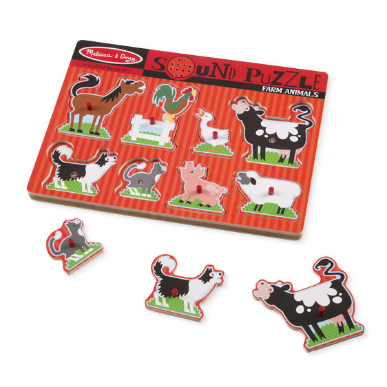 Melissa &amp; Doug Farm Sounds Puzzle