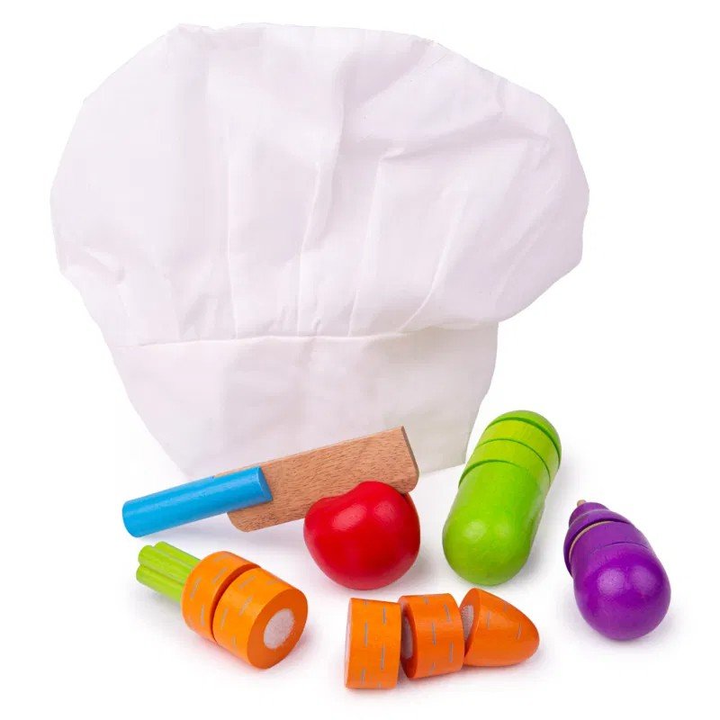 Bigjigs Cutting Vegetables Chef Set