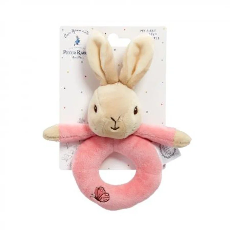 My First Flopsy Bunny Ring Rattle