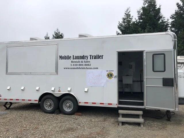 District 4-C6 Lions helping evacuees housed at the Santa Cruz County fairgrounds