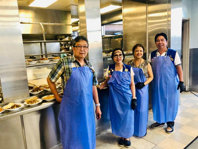 Maharlika Lions Club donates 4,150 pounds of food to local shelters