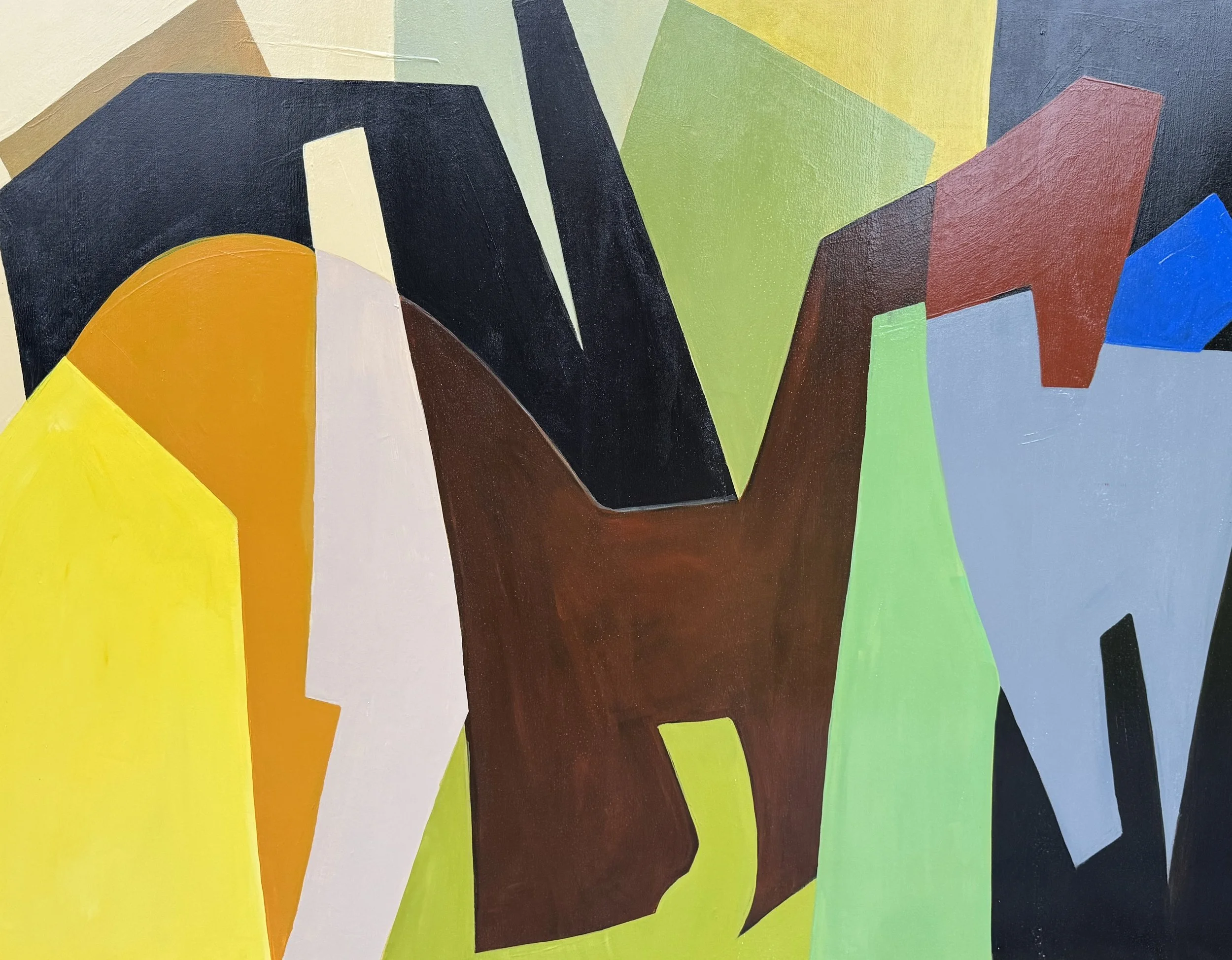 # _130 x 100 cm Akryl på lærred 