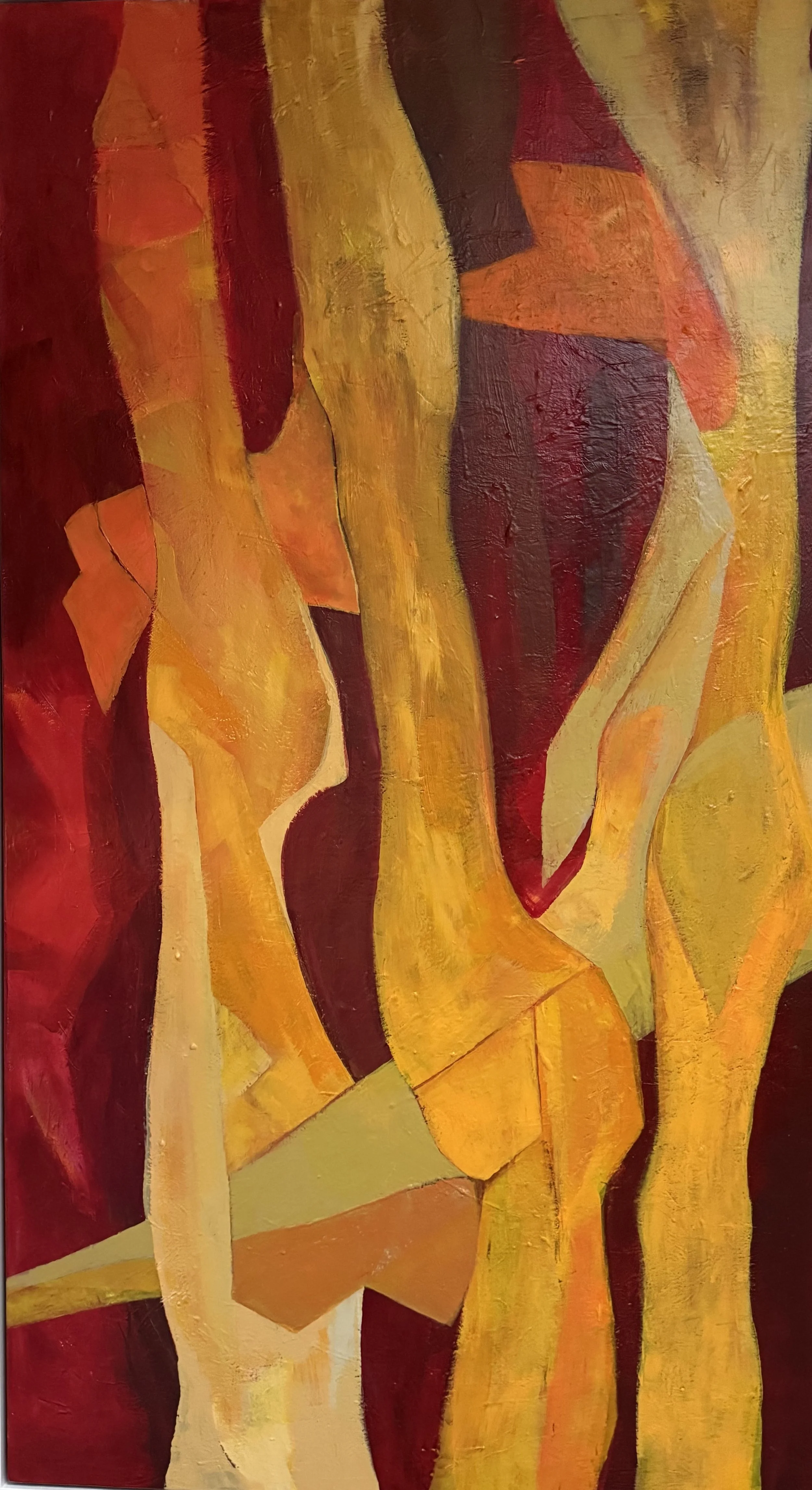 # _100 x 180 cm Akryl på lærred 