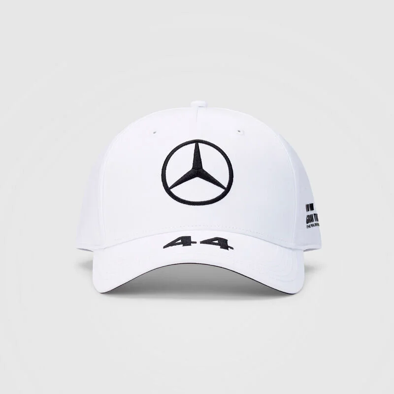 LEWIS HAMILTON KIDS TEAM 44 CAP WHITE 
