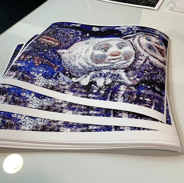 New batch of fine art prints, fresh off the press at #copperhousegallery, ready for the #fleadhcheoil in Drogheda 11-18 August #fineartprints #hannemuhlepaper #archivalprints #limitededition #fleadh2019 #drogheda
