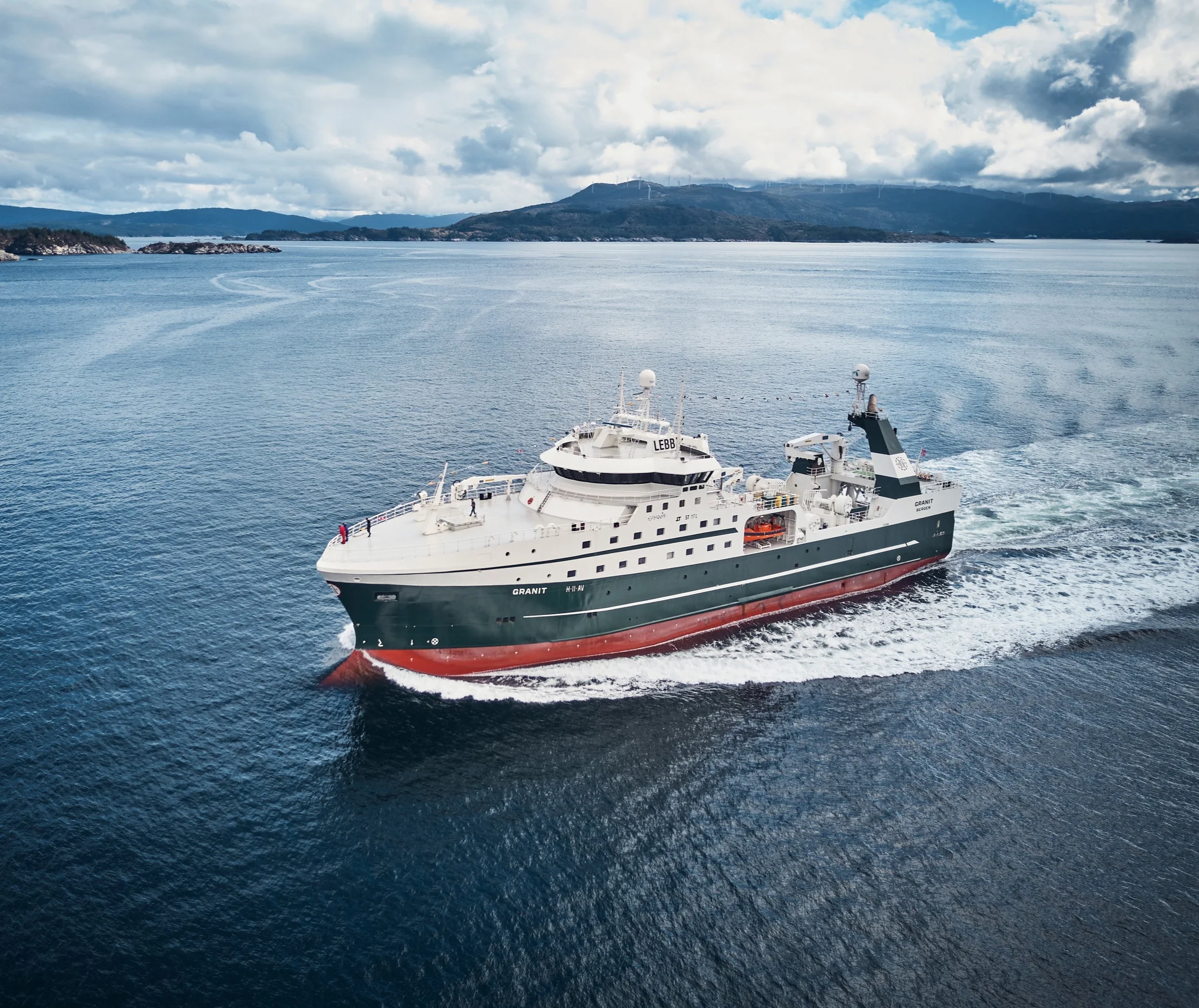 The factory trawler Granit, delivered 2017