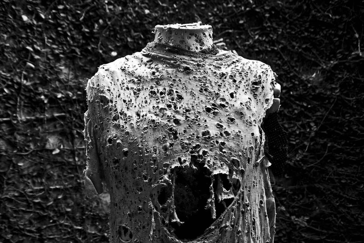  A mannequin used for shooting practice in a shooting range near San Salvador, El Salvador. 