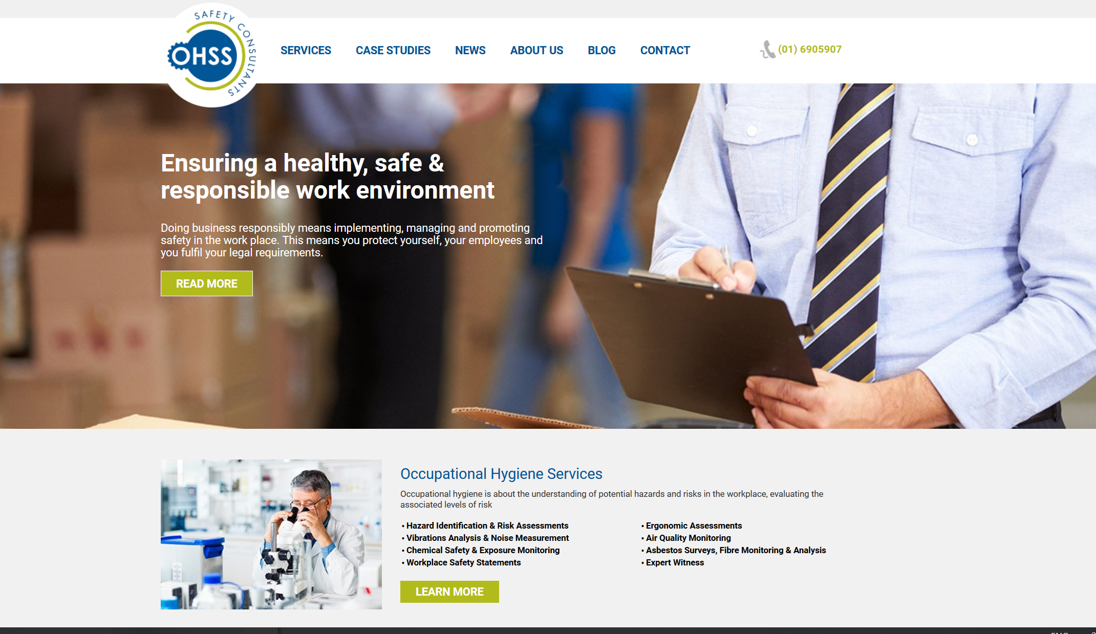 Ireland's Leading Occupational Health &amp; Safety Consultants