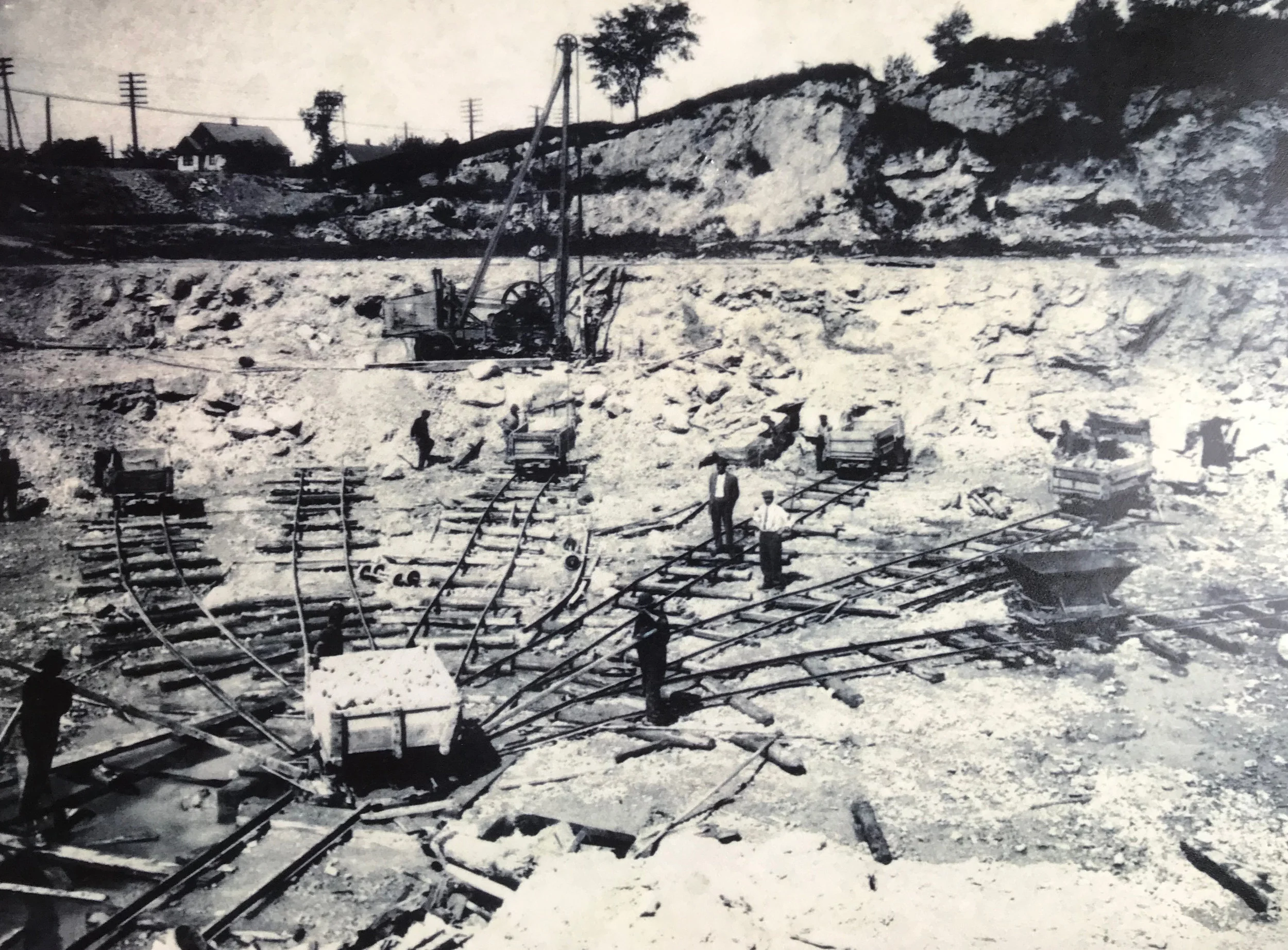 Schoonmaker Quarry ca. 1933