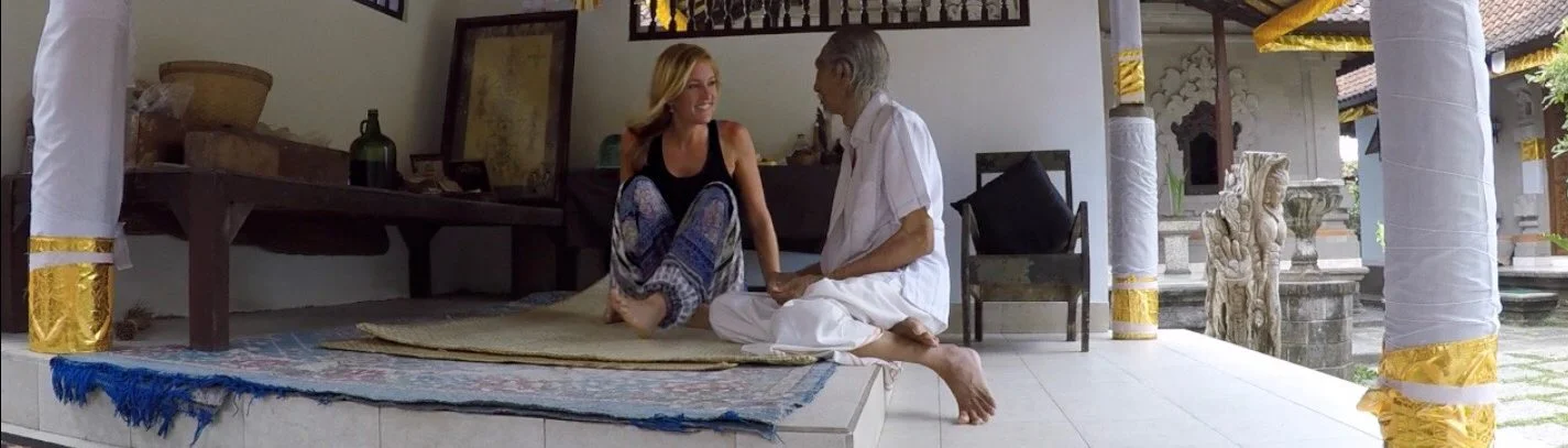 "You are not sad. You are Angry." My second visit with Balinese Healer Tjokorda Gede Rai.