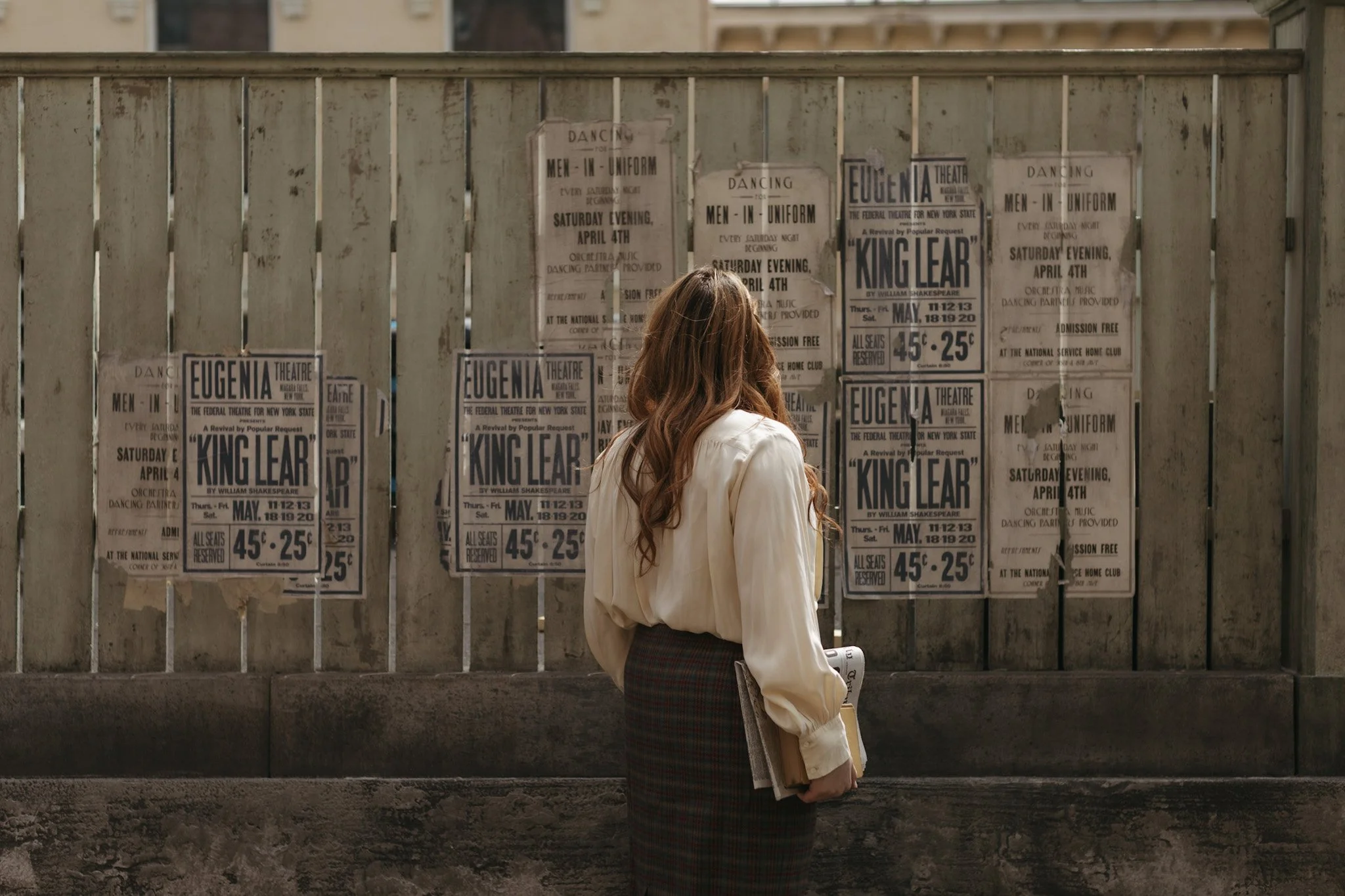 On Set of Maggie Gyllenhaal's The Bride!