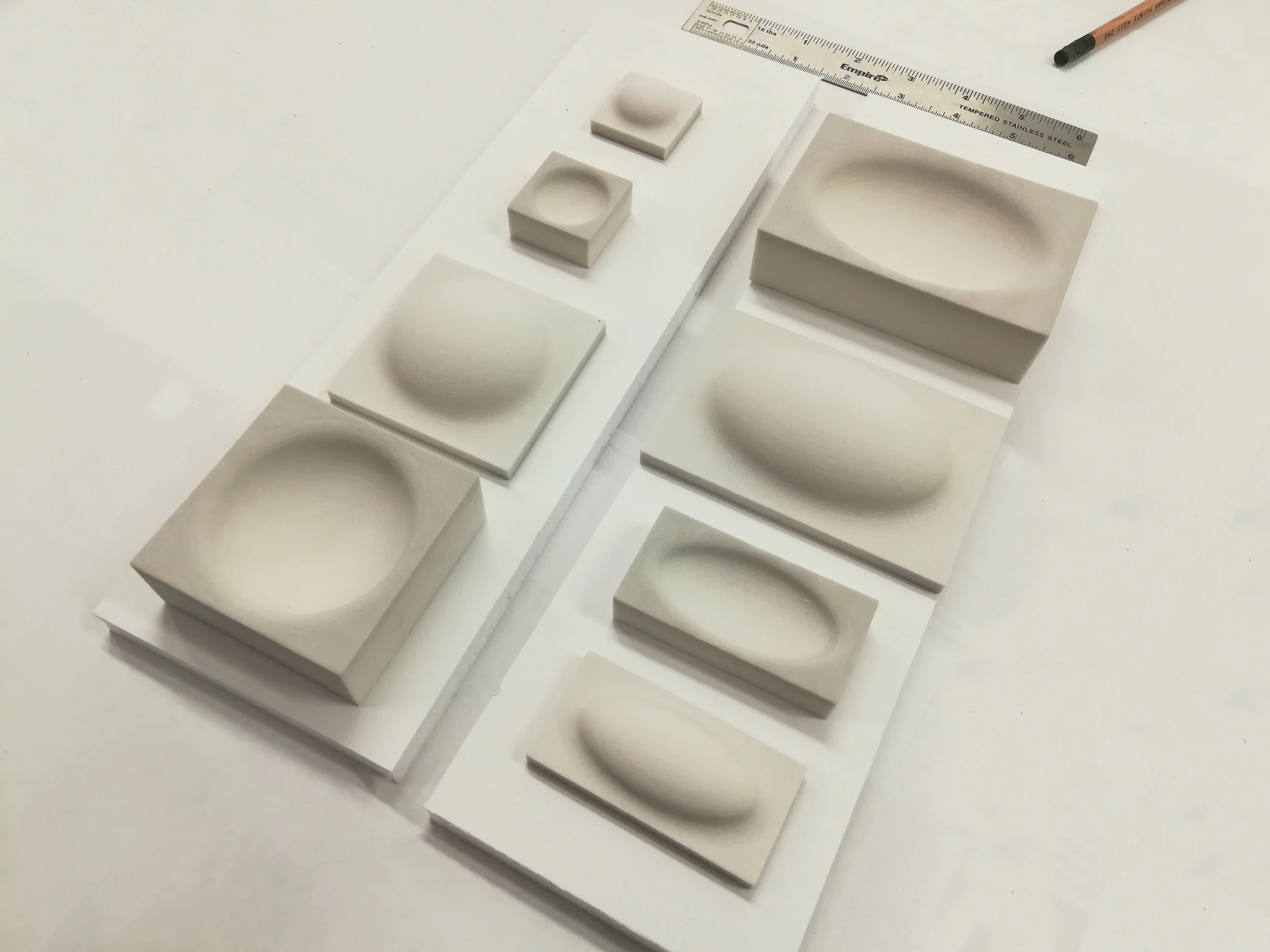 Molds for shaping plastic panels