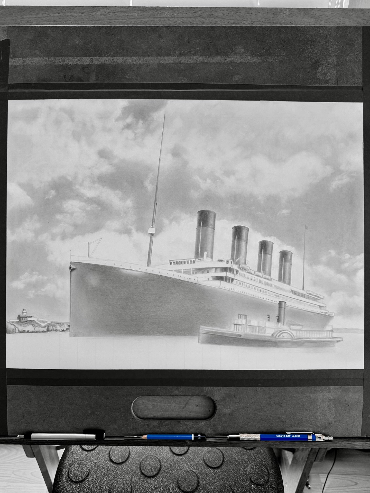 Slowly trying to bring this to life.

#pencil #drawing #pencildrawing #titanic #titanicart